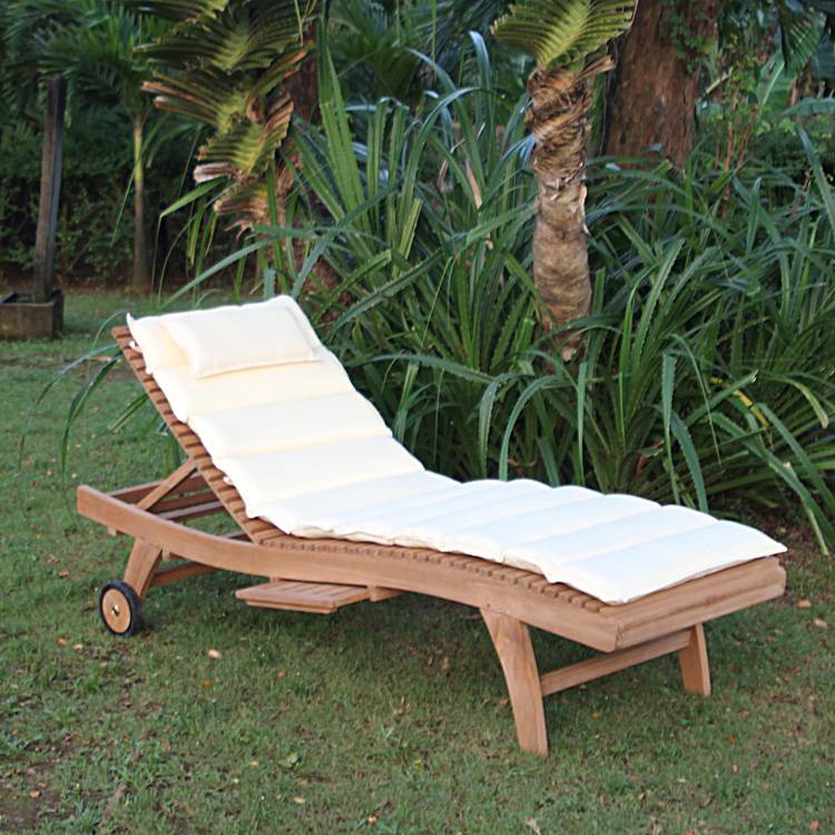 Matelas Crème pour Bain de soleil - TECK'Attitude - Imagen 2