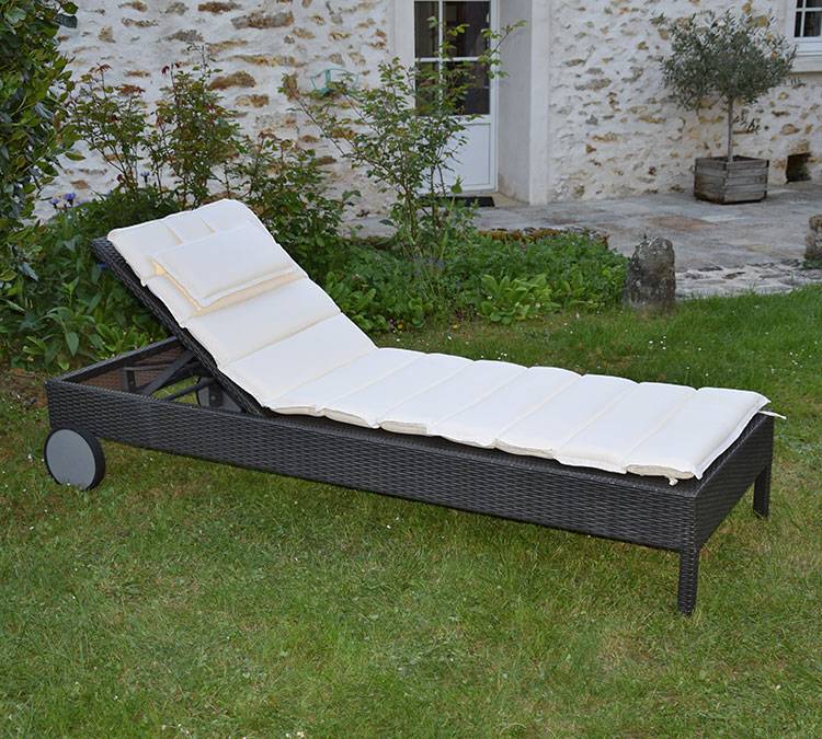 Matelas Crème pour Bain de soleil - TECK'Attitude - Imagen 4