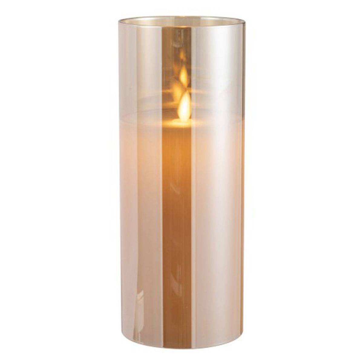 Lampe à Poser en Verre Led "Bright" 25cm Or - Image 2