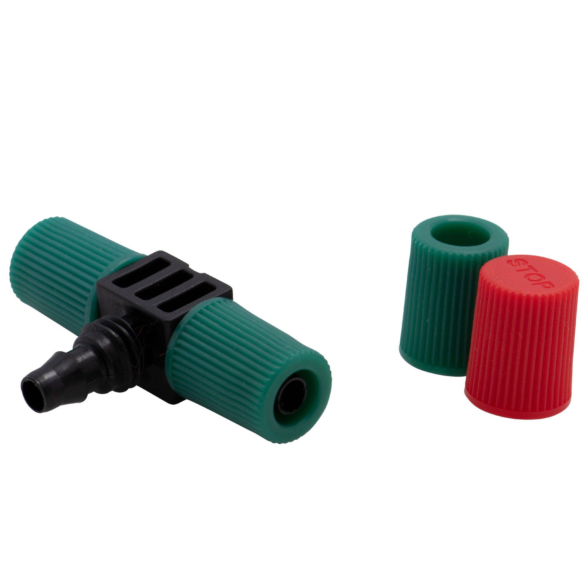 Jardibric - Raccord 5 tés ø6mm avec 5 bouchons Extra - Image 4