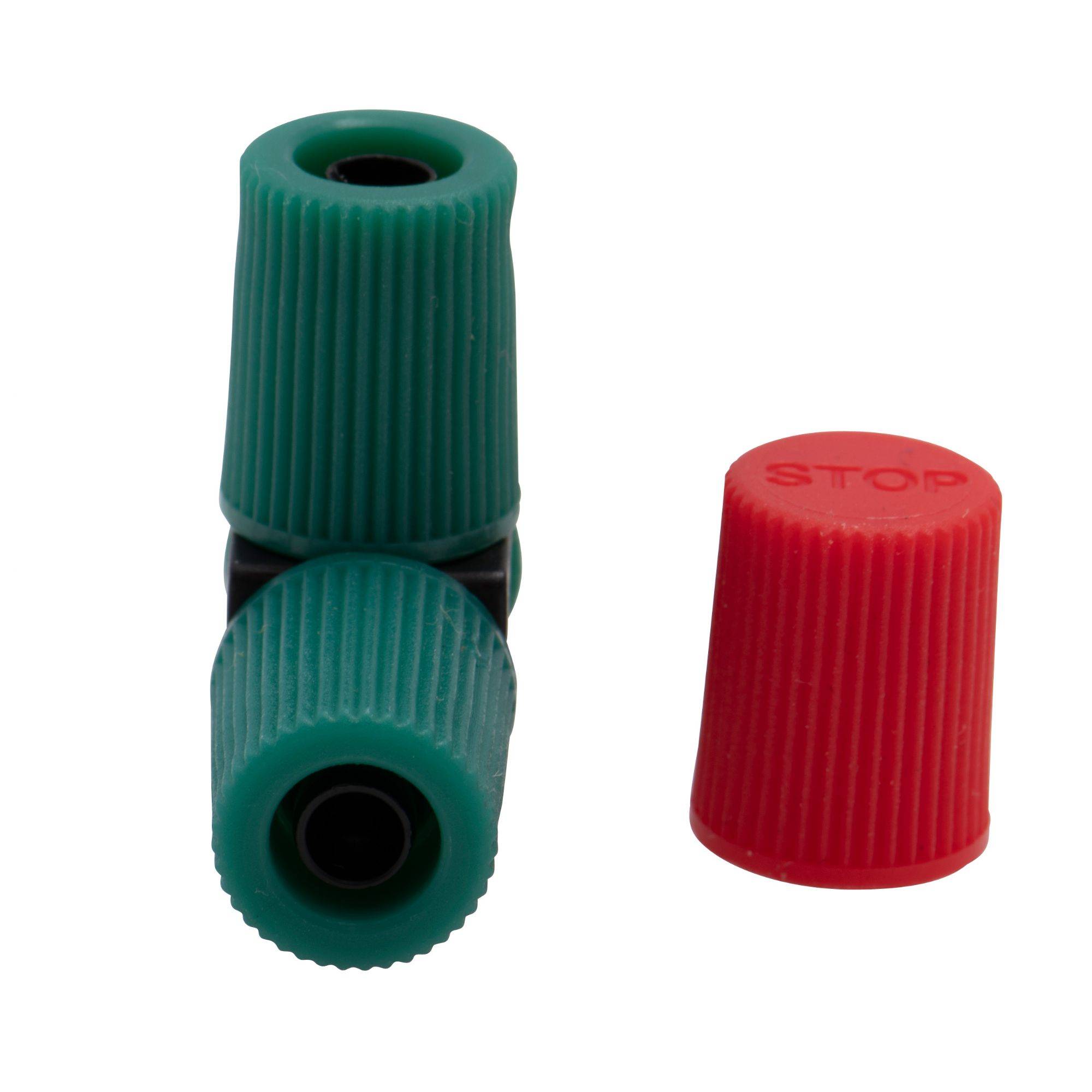 Jardibric - Raccord 5 tés ø6mm avec 5 bouchons Extra - Image 2