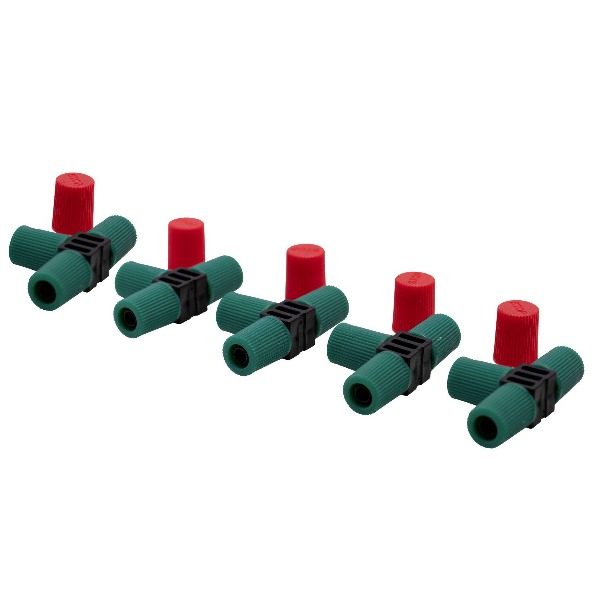 Jardibric - Raccord 5 tés ø6mm avec 5 bouchons Extra - Image 5