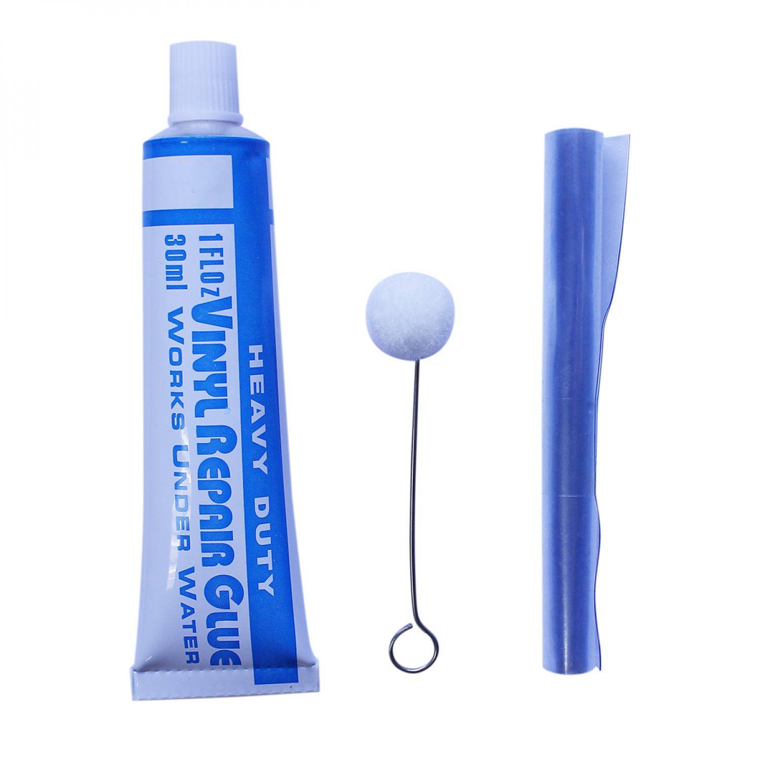 Linxor - Lot de 2 kits de réparation 30 ml avec applicateur pour liner de piscine - Linxor - Imagen 2