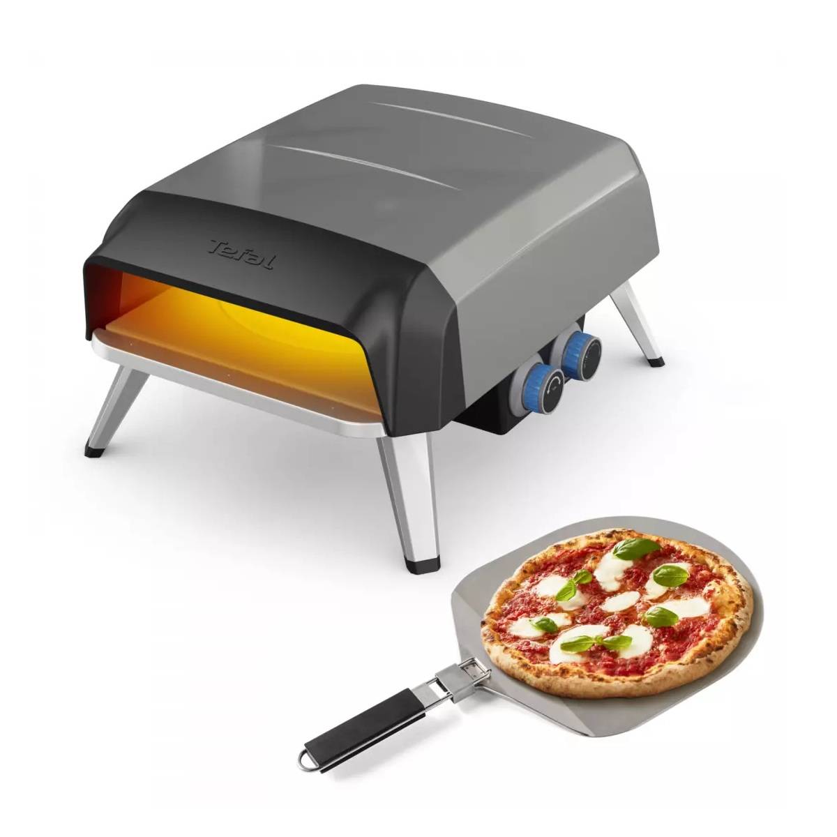 Four à pizza extérieur à gaz 30cm gris JM412010 Tefal - Image 3