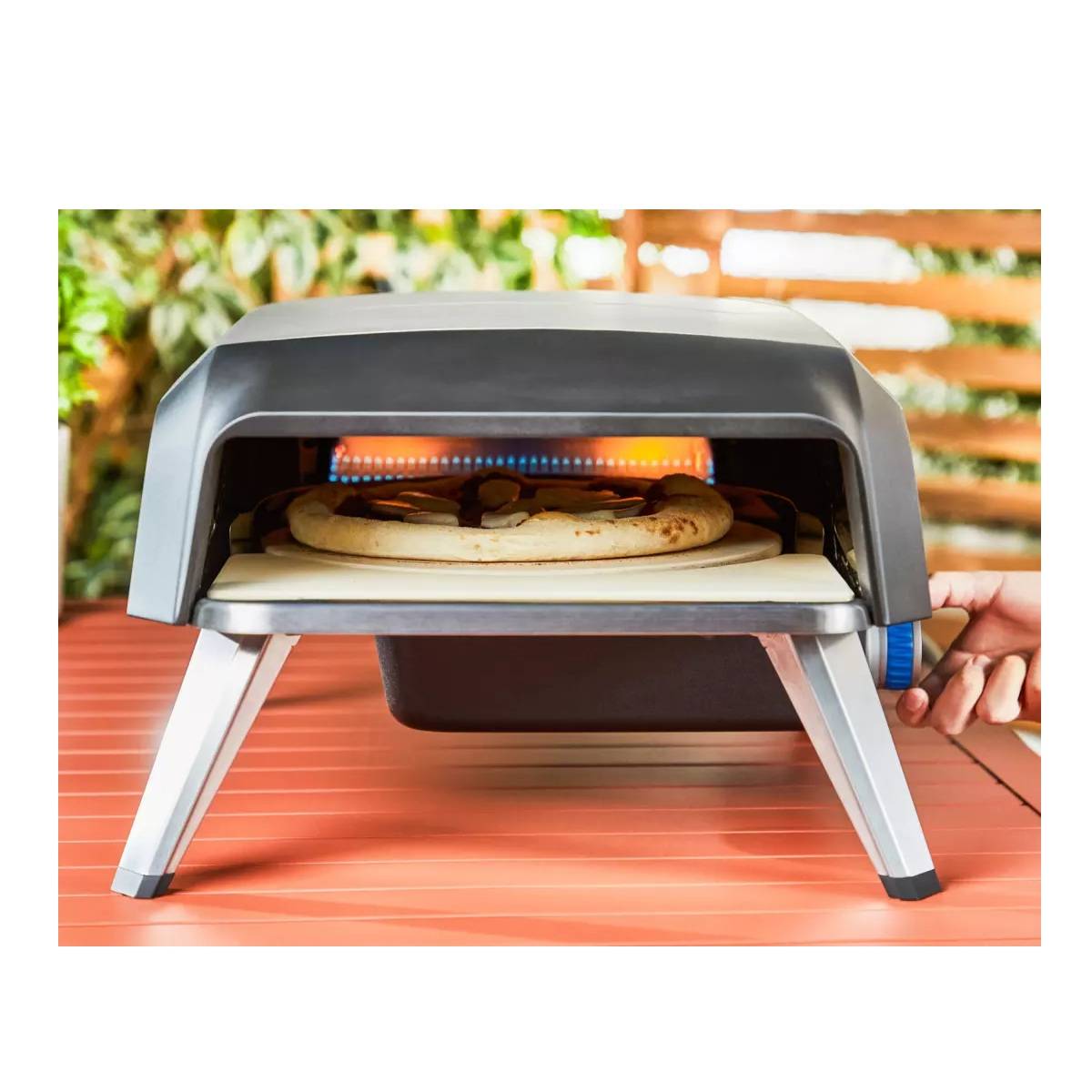 Four à pizza extérieur à gaz 30cm gris JM412010 Tefal - Image 5