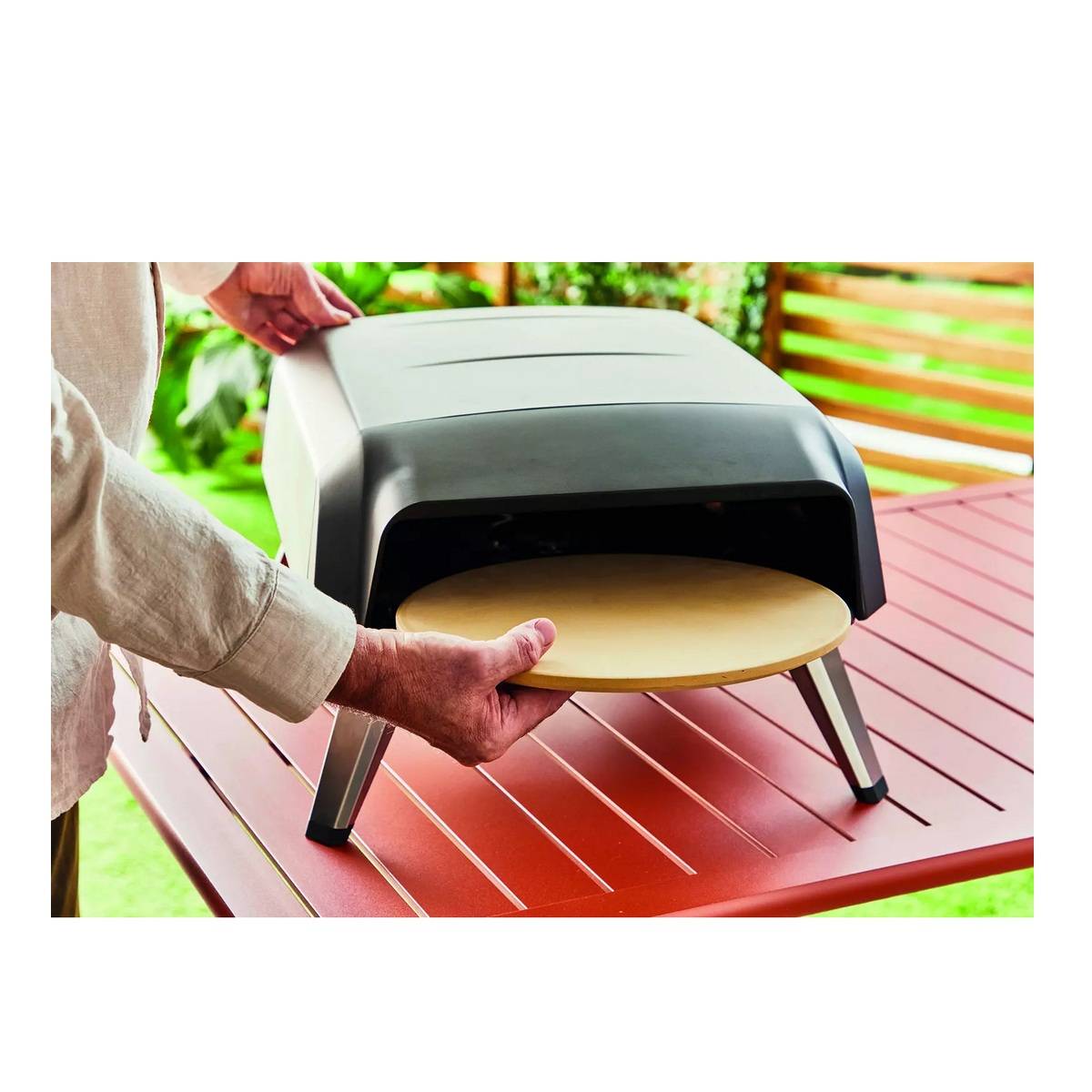 Four à pizza extérieur à gaz 30cm gris JM412010 Tefal - Image 6