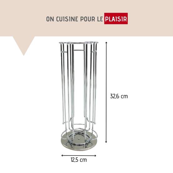 Porte capsule Dolce Gusto rotatif Fackelmann Petit Déjeuner - Image 7
