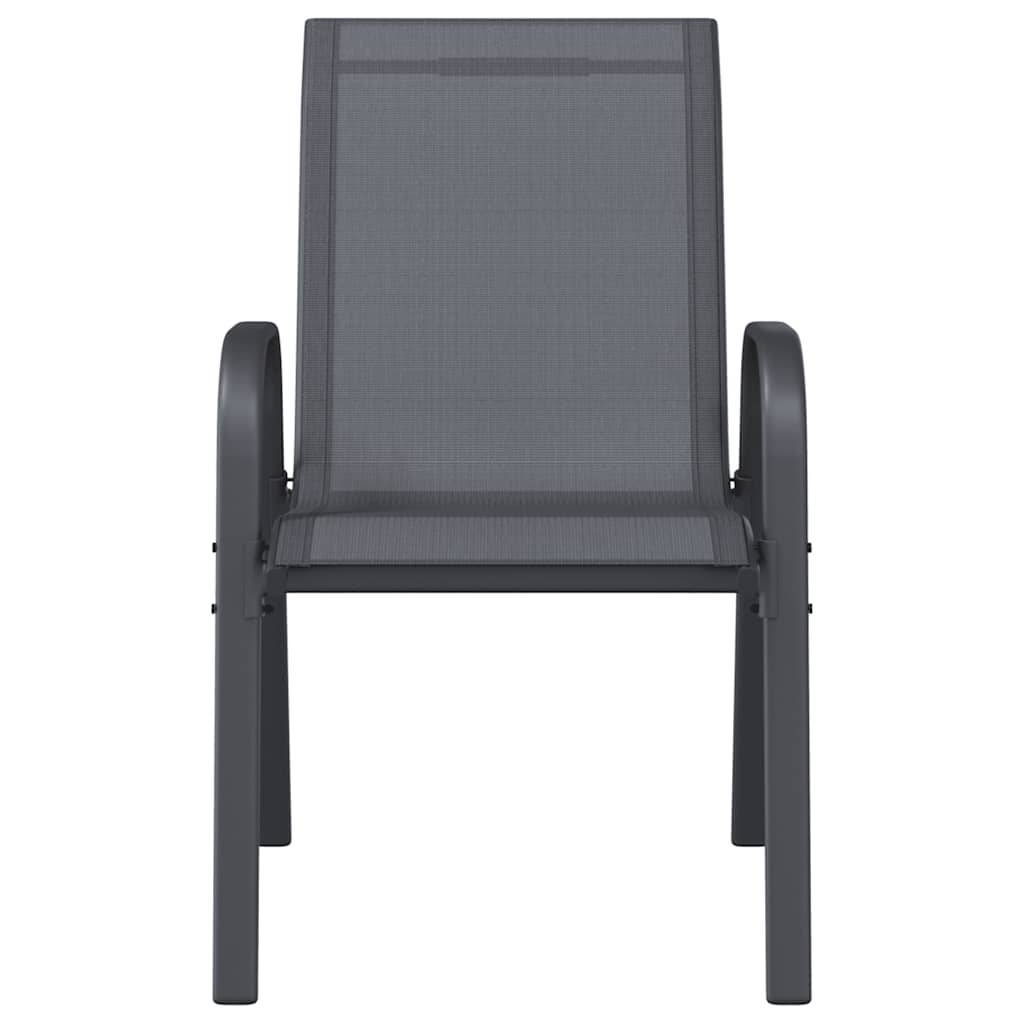 Prolenta Premium - Lot de 6 Chaise bois composite Frynsa Gris 55 X 65 X 89 cm - P87209G - Image 3