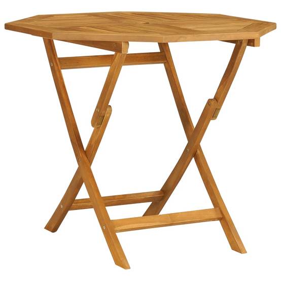 Salon de jardin meuble d'extérieur ensemble de mobilier 5 pièces bois de teck massif - Image 2