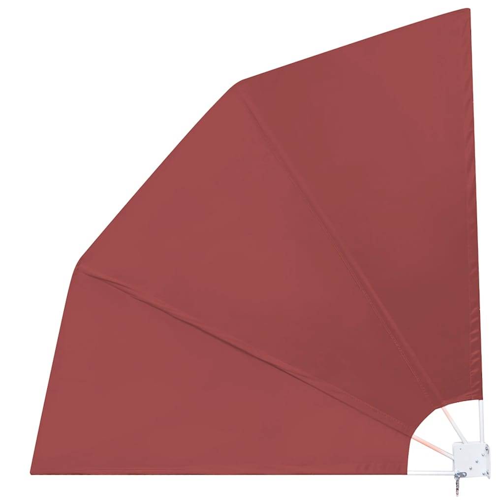 Store banne | Auvent latéral pliable de balcon Terre cuite 210 x 210 cm Maison Chic - Image 1