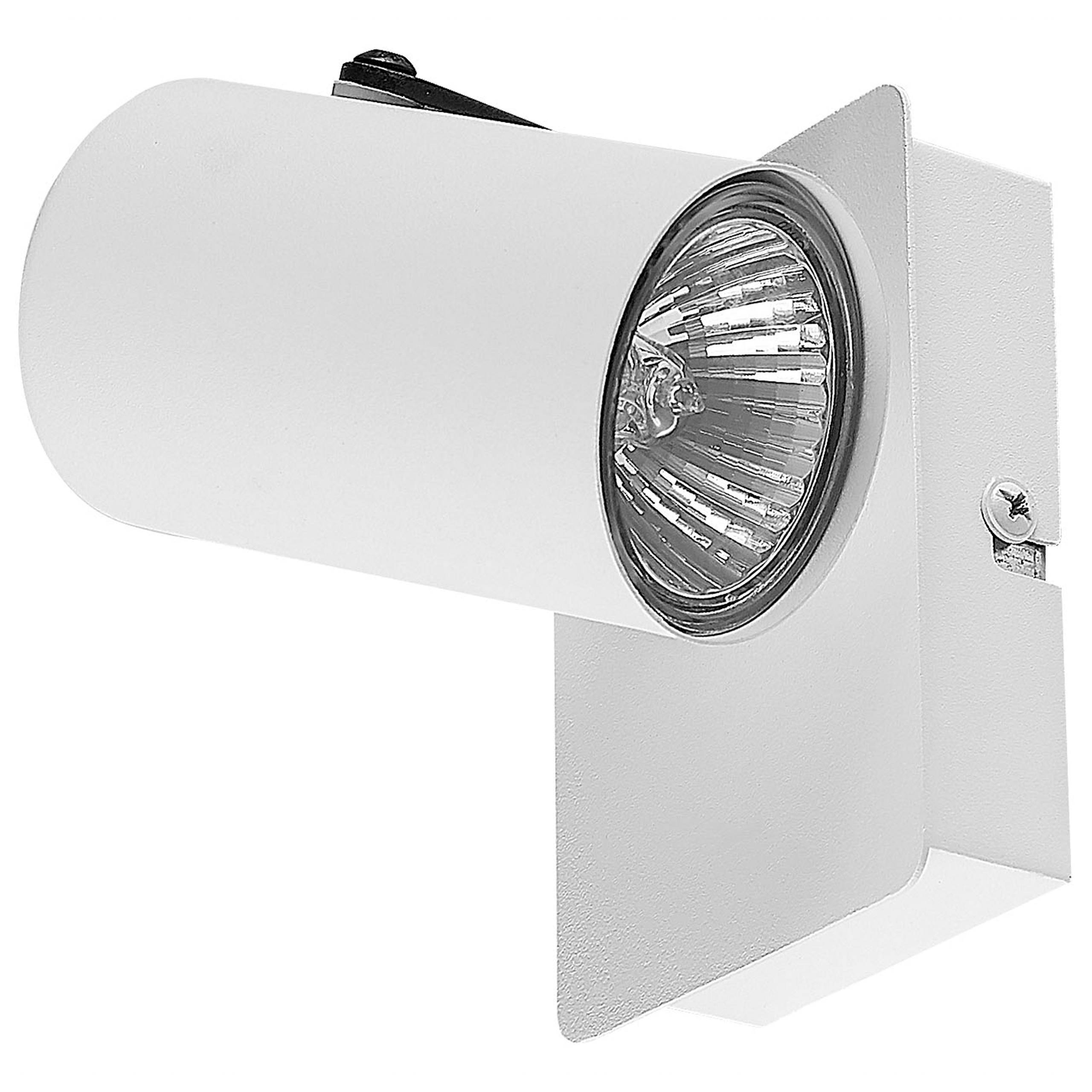 Beliani - Lampes projecteur Métal Blanc KLIP - 10x7x15- Beliani - Image 5