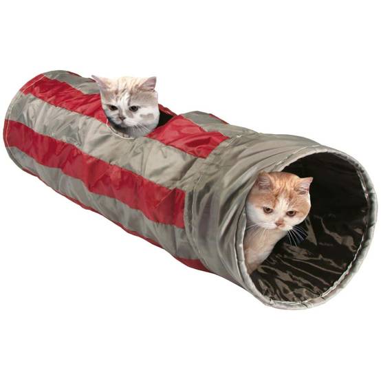Tunnel de jeux Féline ø 25 x 90 cm pour chat - Image 1