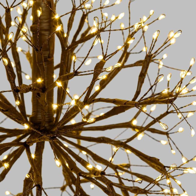 Lotti - Branche Sphère Riche RICH Marron Ø30cm 384 MicroLED FlashLED avec Rameaux Lotti - Imagen 3