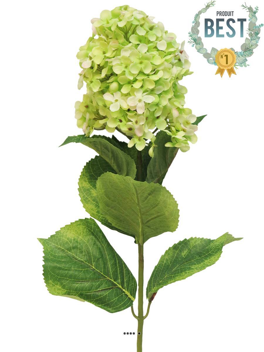 Artificielles - Lilas artificiel en tige, H 85 cm Crème vert - BEST - couleur: Crème vert - Imagen 1