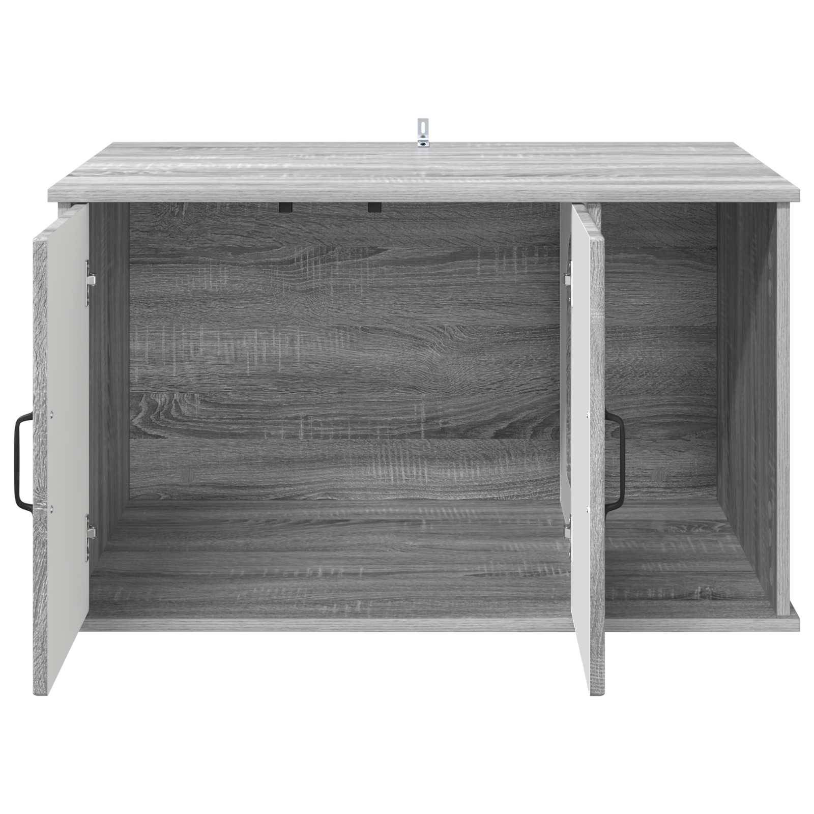 Vidaxl - Maison pour chat Gris Sonoma 85 x 55 x 50 cm Bois d'ingénierie vidaXL 8000740 - Image 6