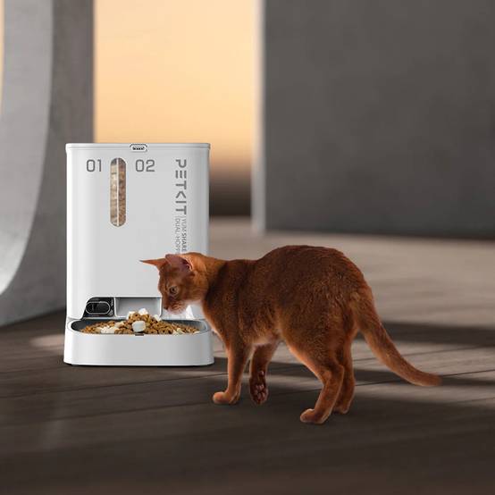 Petkit - YumShare Dual-hopper distributeur de croquettes automatique connecté double avec caméra IA - 5L PETKIT.FR - Imagen 2