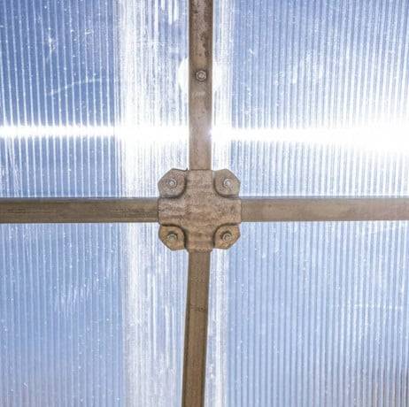 Serre KLASIKA TUBE 3 x 2 m (6 m²), 6 mm avec revêtement en polycarbonate - Image 6