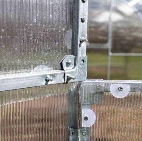 Serre KLASIKA TUBE 3 x 2 m (6 m²), 6 mm avec revêtement en polycarbonate - Image 7