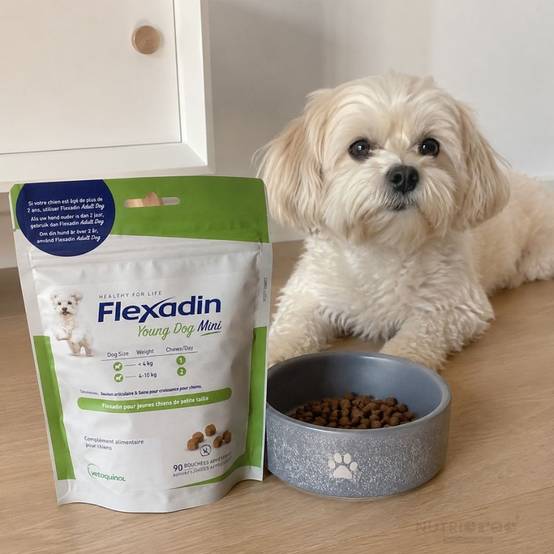 Flexadin Young Dog Mini 60 Comprimés à Mâcher pour Chiot 60 bouchées - Image 3