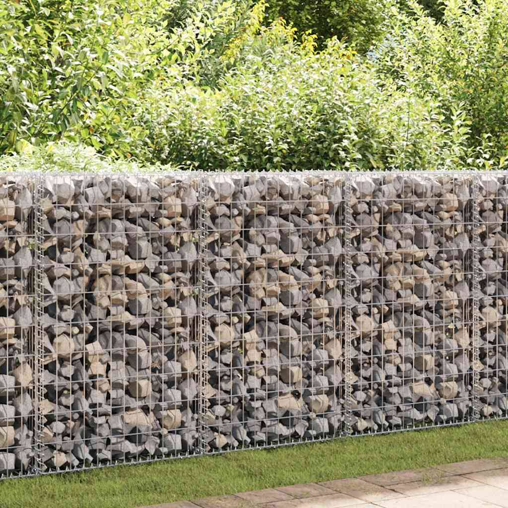 Panier de gabion Acier galvanisé Argenté 150 x 50 x 100 cm - PANGIVO - Image 1