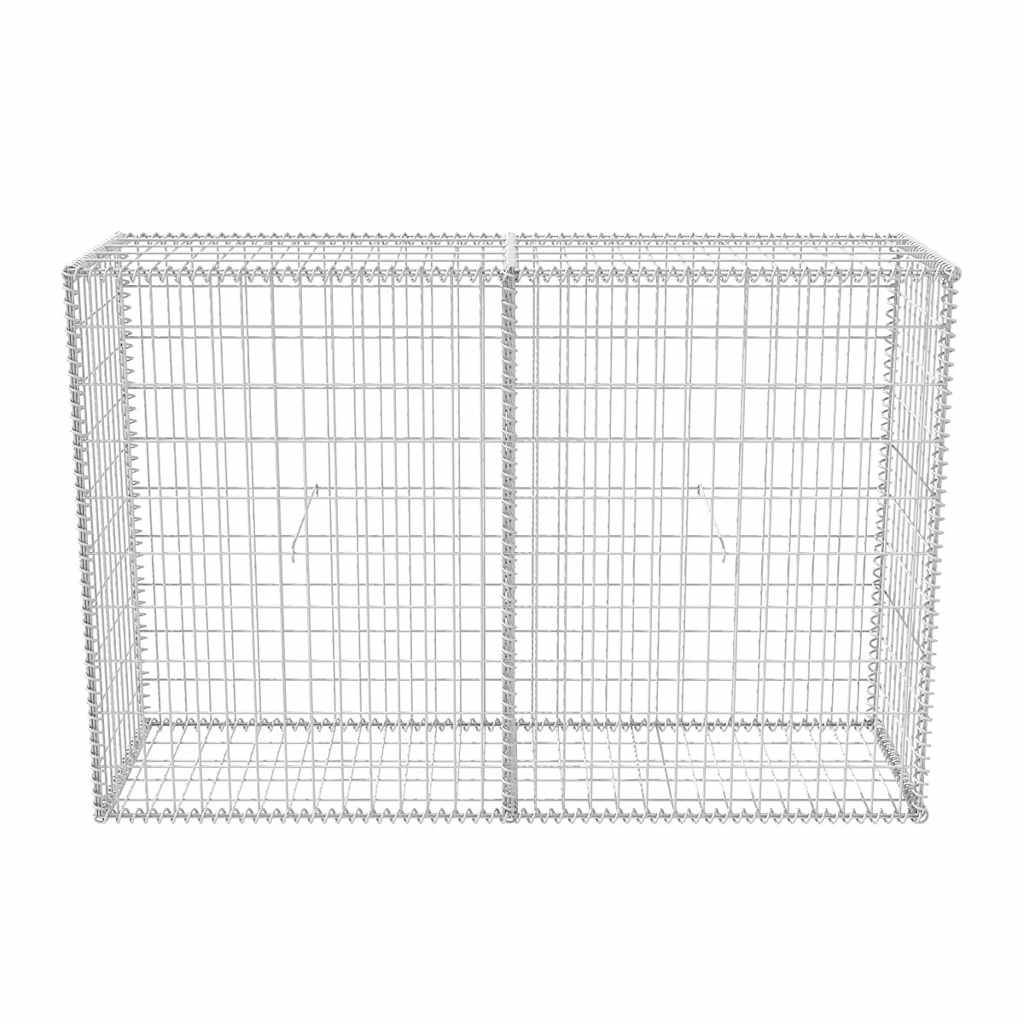 Panier de gabion Acier galvanisé Argenté 150 x 50 x 100 cm - PANGIVO - Image 5
