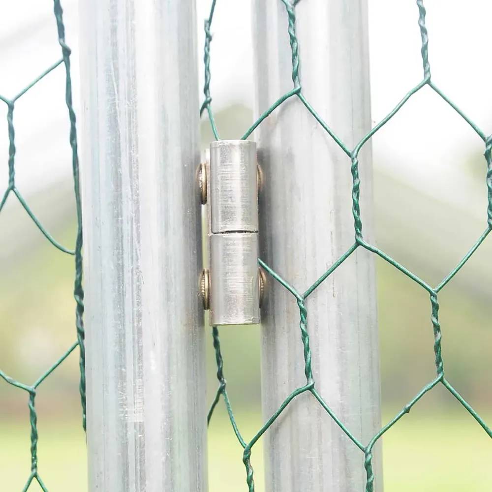 Enclos pour volailles 12m² - Structure galvanisée 4x3x2m - Image 8
