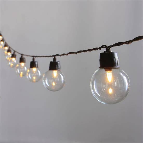 Guirlande lumineuse solaire 20 ampoules rondes - Cémonjardin - Imagen 3