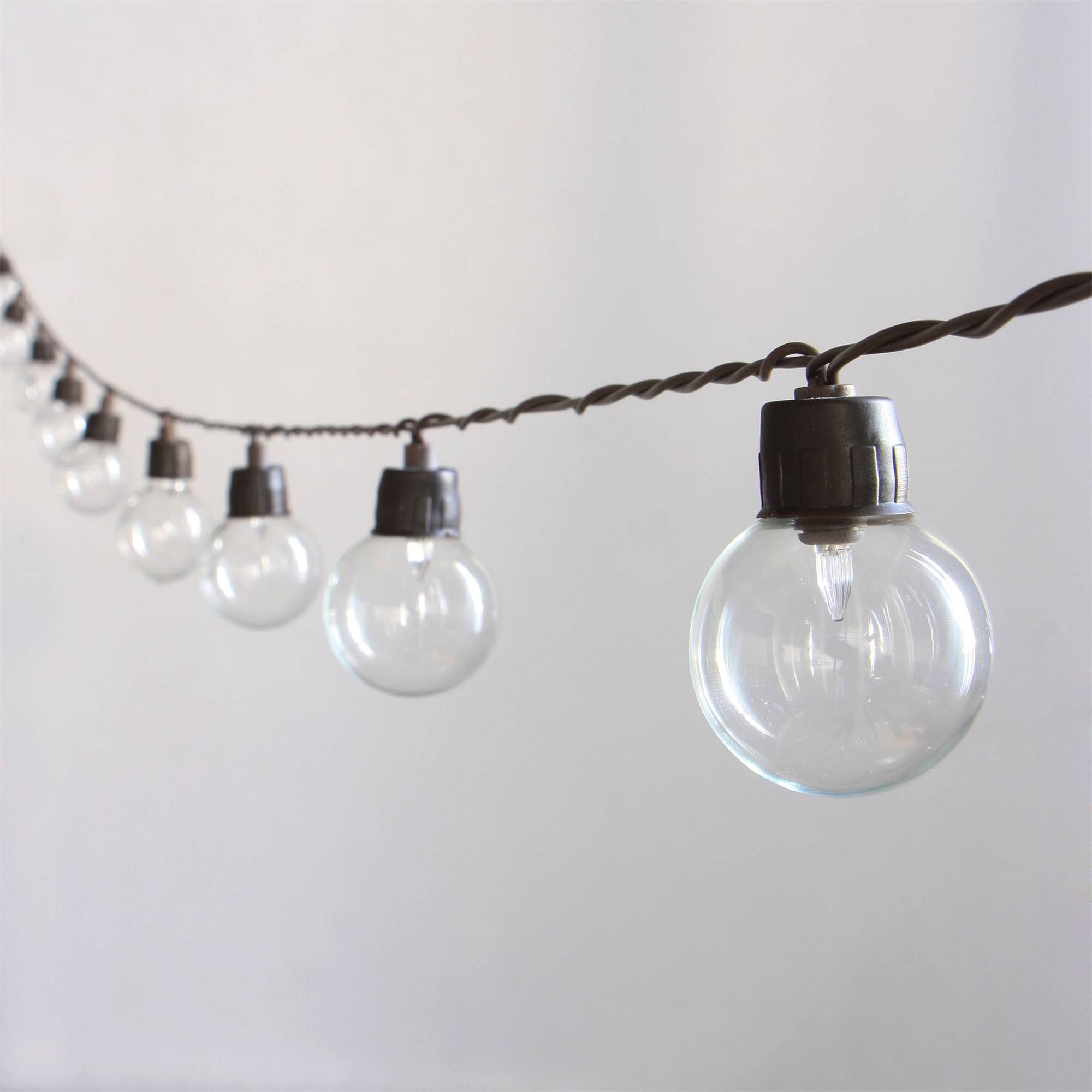 Guirlande lumineuse solaire 20 ampoules rondes - Cémonjardin - Imagen 2