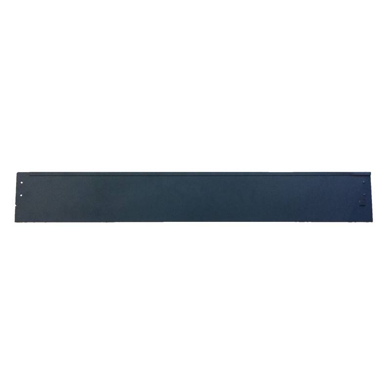 Jardinex - Bordure jardin droite acier galvanisé - 99 x 14 cm - Gris anthracite - Jardinex - Imagen 1