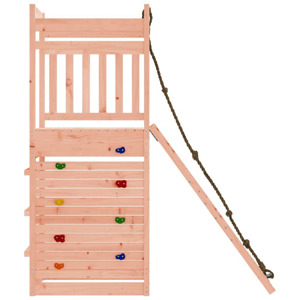 Helloshop26 - Aire de jeux d'extérieur balançoires toboggan portiques robuste jeux jardin 53 x 174 x 207 cm bois massif de douglas - Imagen 4