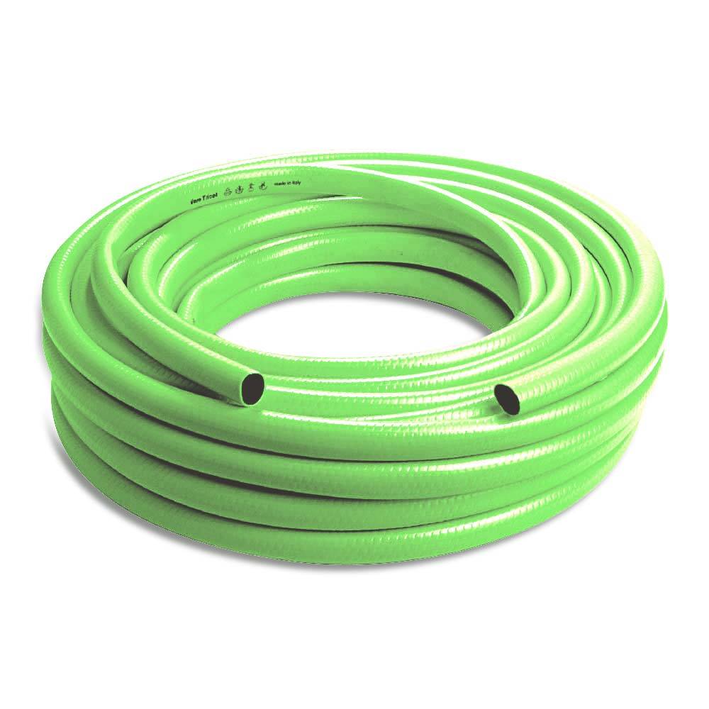 Sans Marque - Tuyau d'arrosage guipé 20m - Ø15mm Vert - Imagen 1