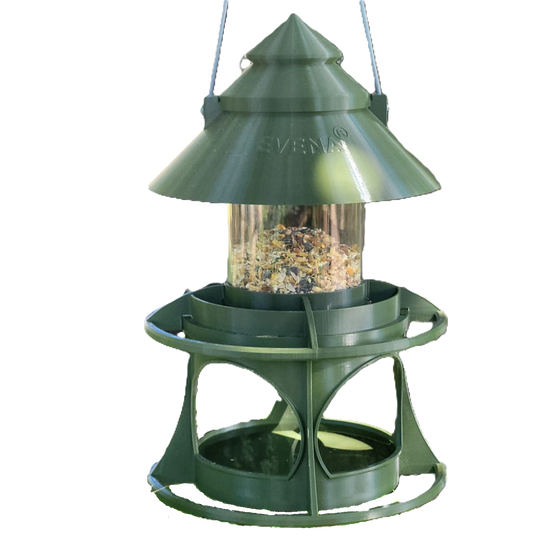 Abreuvoir et Mangeoire Oiseaux Sauvage CELESTE- Vert Olive - Image 1