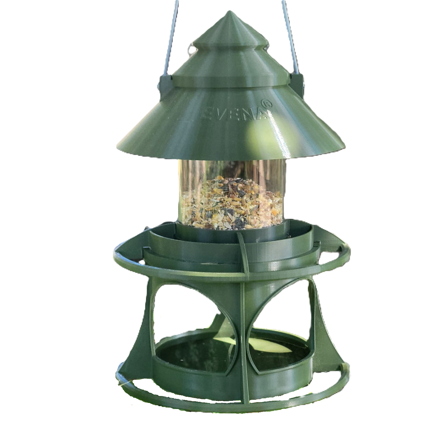 Abreuvoir et Mangeoire Oiseaux Sauvage CELESTE- Vert Olive