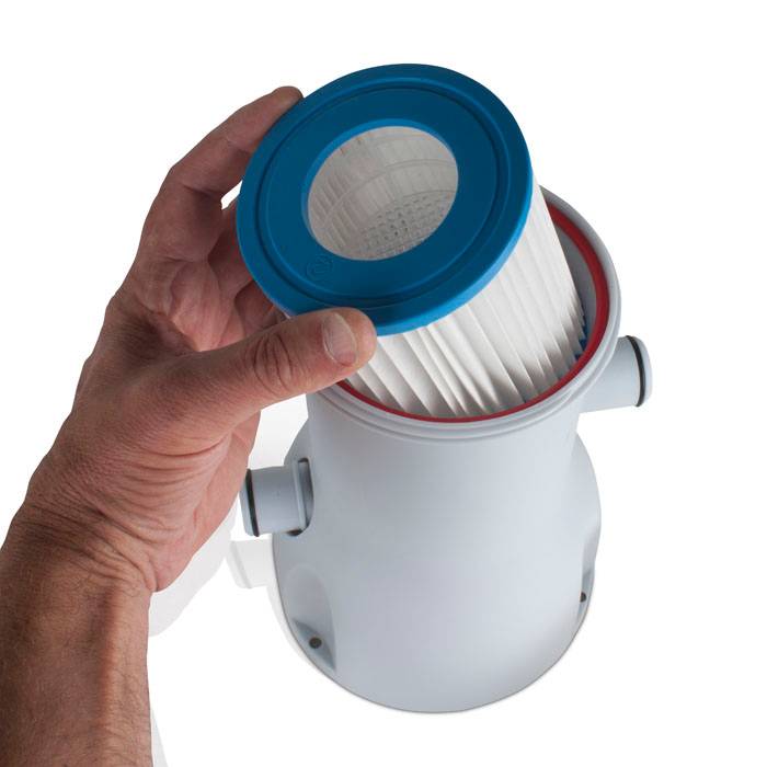 Gre Pools - Filtre à cartouche pour piscines à volume d'eau moyen-inférieur - blanc - 2000l/h - 35 W Gre Pools - Imagen 4
