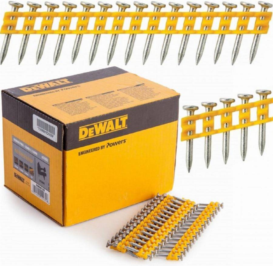 Dewalt - Clous galvanisés DEWALT 15 x Ø2.6mm pour DCN890 Pour béton - 1005 Pièces - DCN8901015 - Imagen 1