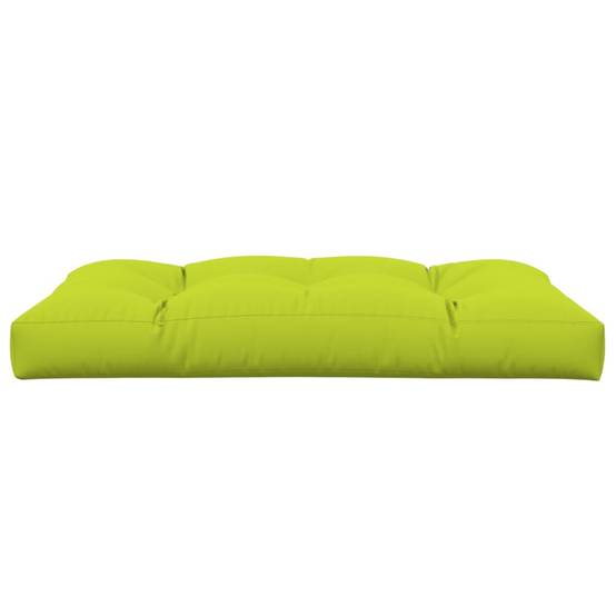 Coussin de palette vert vif 120x80x12 cm tissu Maison Chic - Image 5