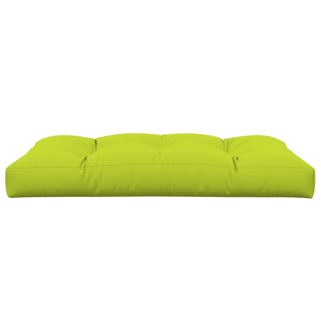Coussin de palette vert vif 120x80x12 cm tissu Maison Chic - Image 5