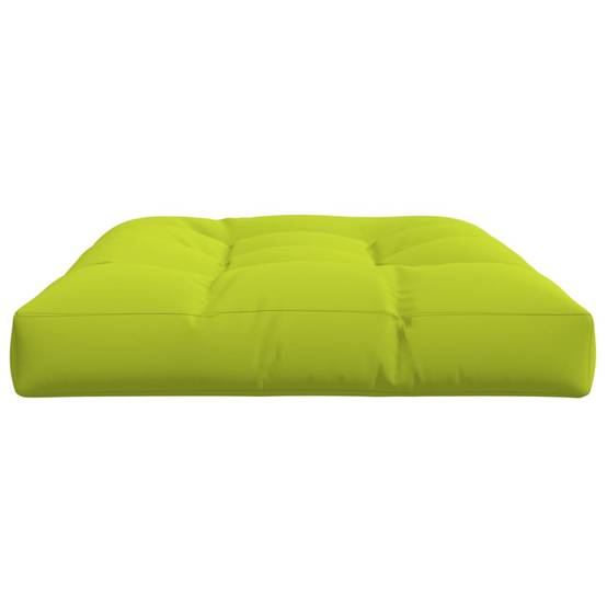 Coussin de palette vert vif 120x80x12 cm tissu Maison Chic - Image 6