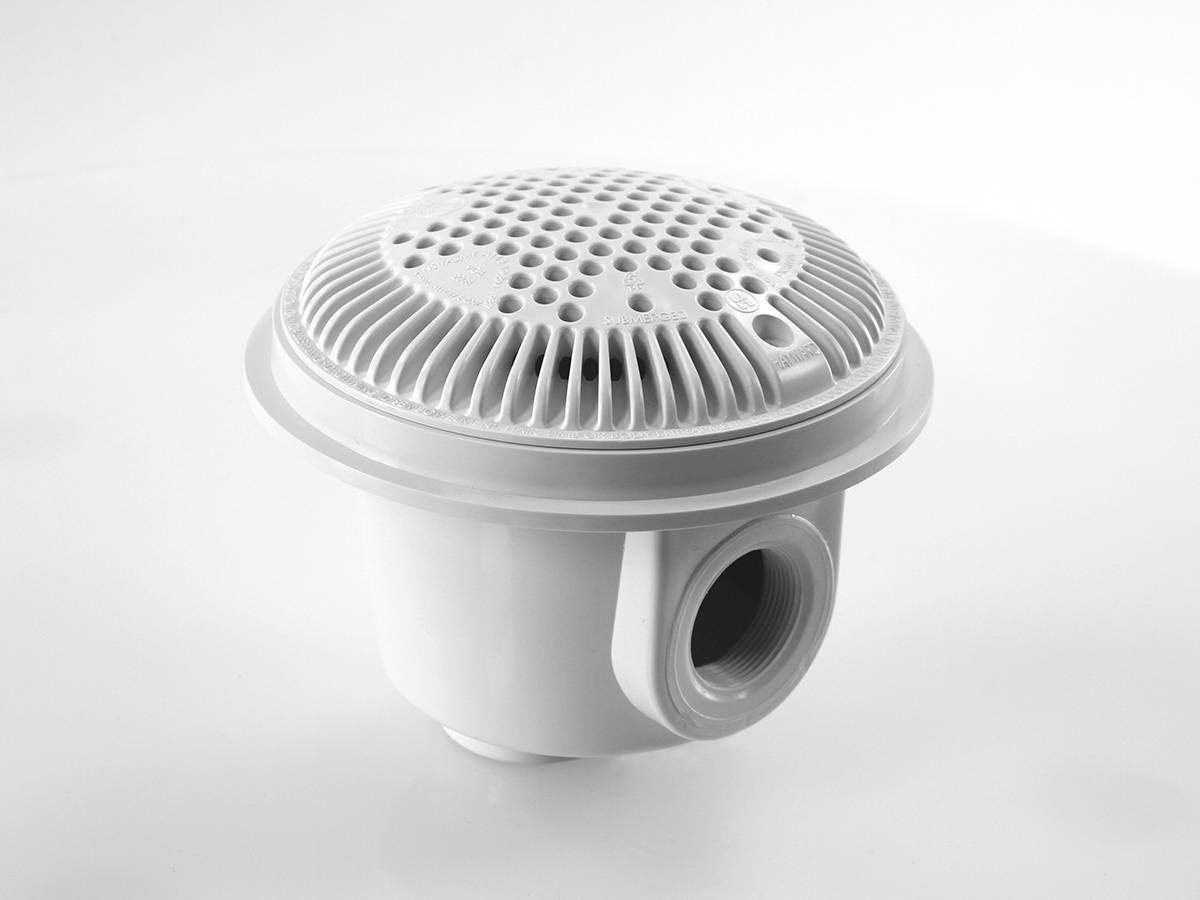 Hayward - Bonde de fond anti-vortex  1" 1/2 (béton) - Hayward - Imagen 2