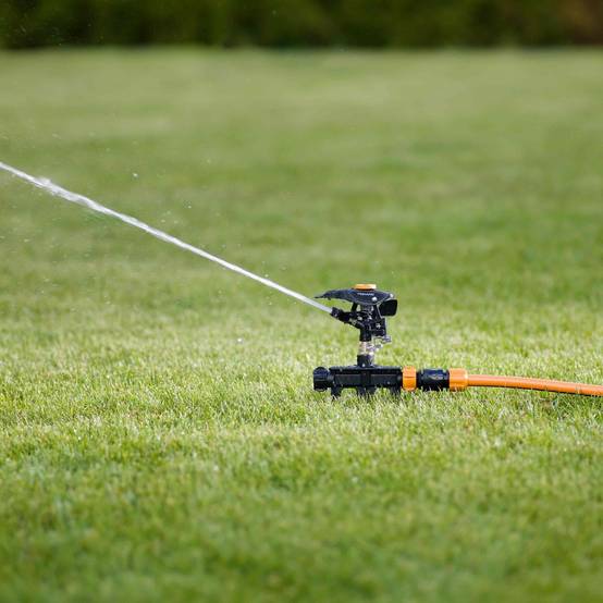Fiskars - Arroseur canon métal avec roues - Image 5