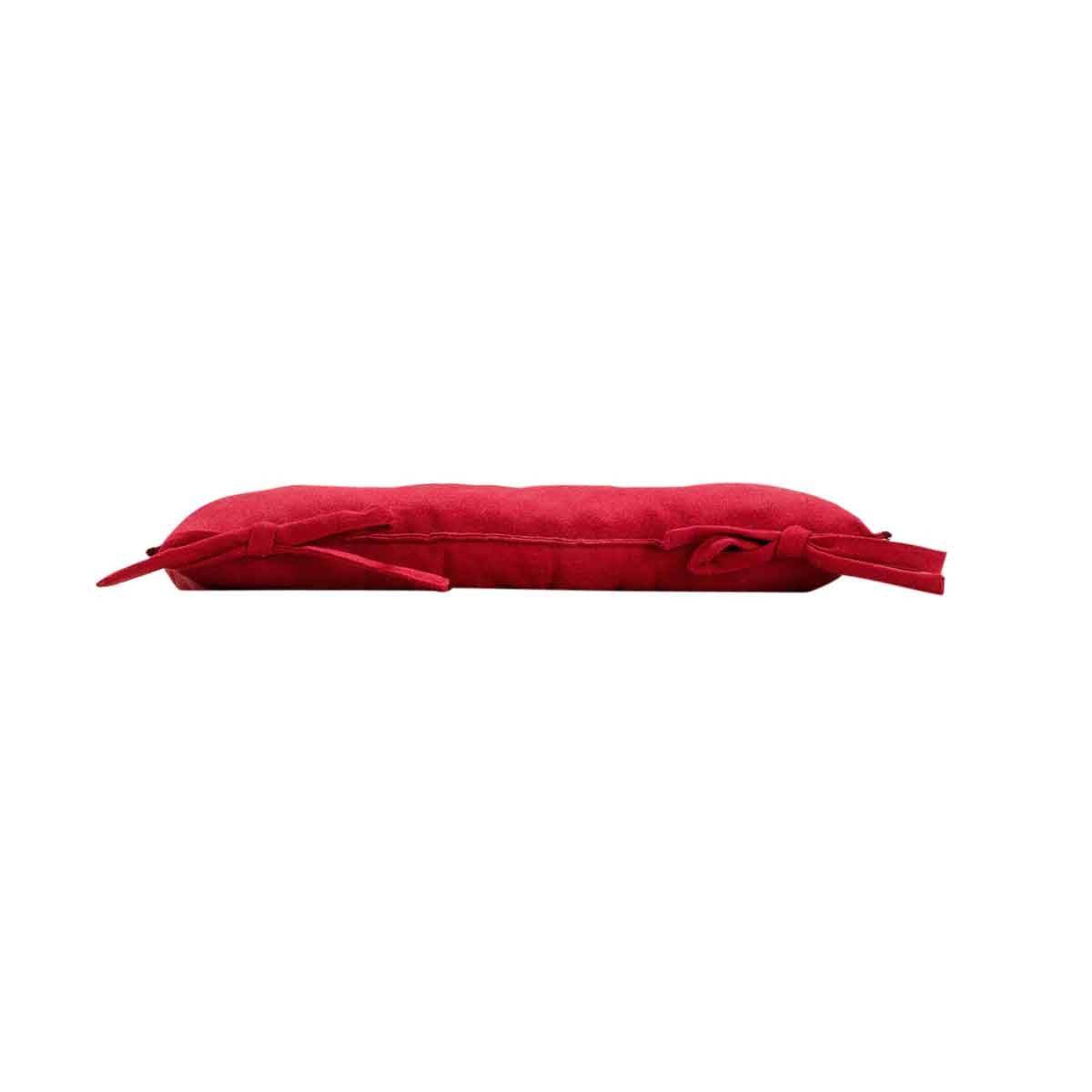 Galette de Chaise "Mistraline" 40x40cm Bordeaux - Image 3