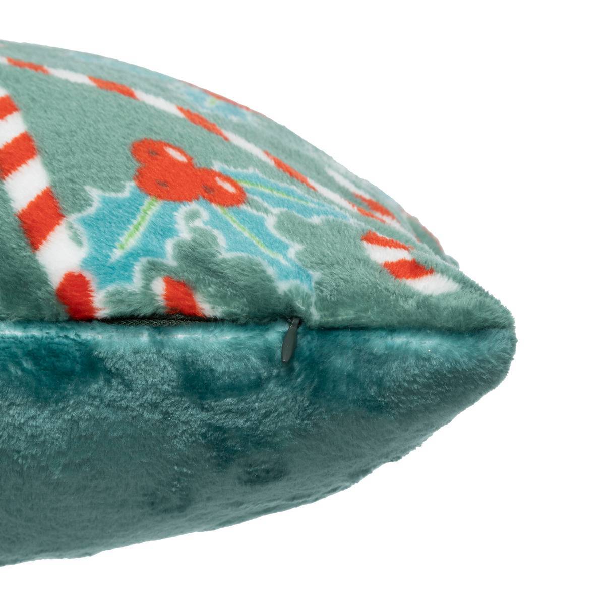 Fééric Lights & Christmas - Coussin houx 40x40cm - Atmosphera Créateur d'intérieur - Imagen 2