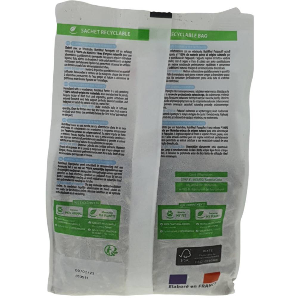 Zolux - zolux - Graines perroquet nutrimeal - 700g. - Image 4