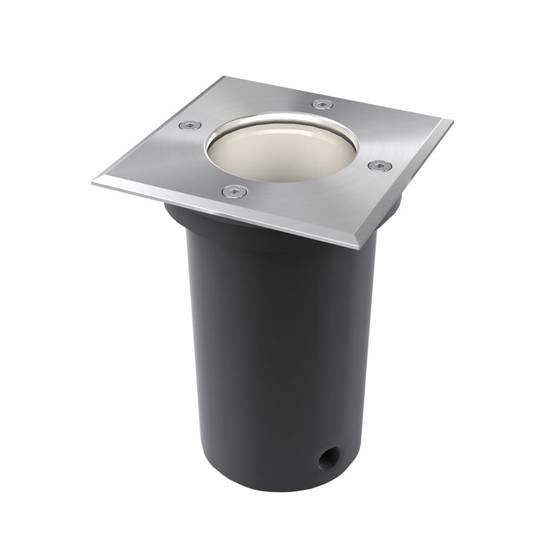 Lampe d'extérieur - Lampe de jardins encastrées au sol 3 pcs Carré - Image 5