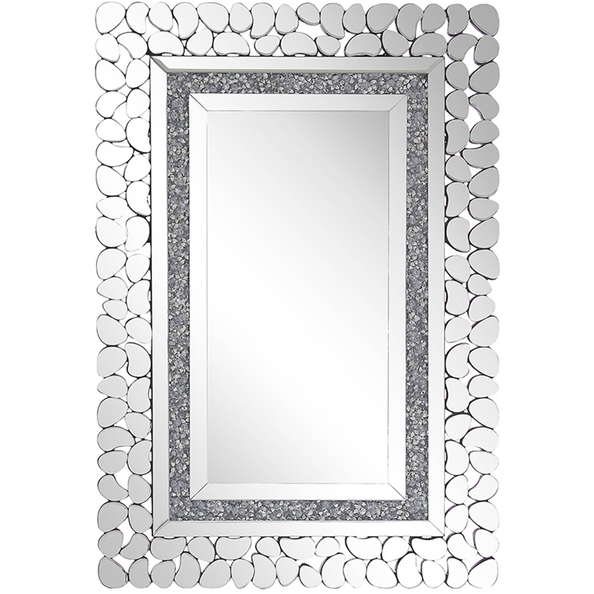 Beliani - Miroir MDF Argenté PABU - 60x2x90- Beliani - Image 2