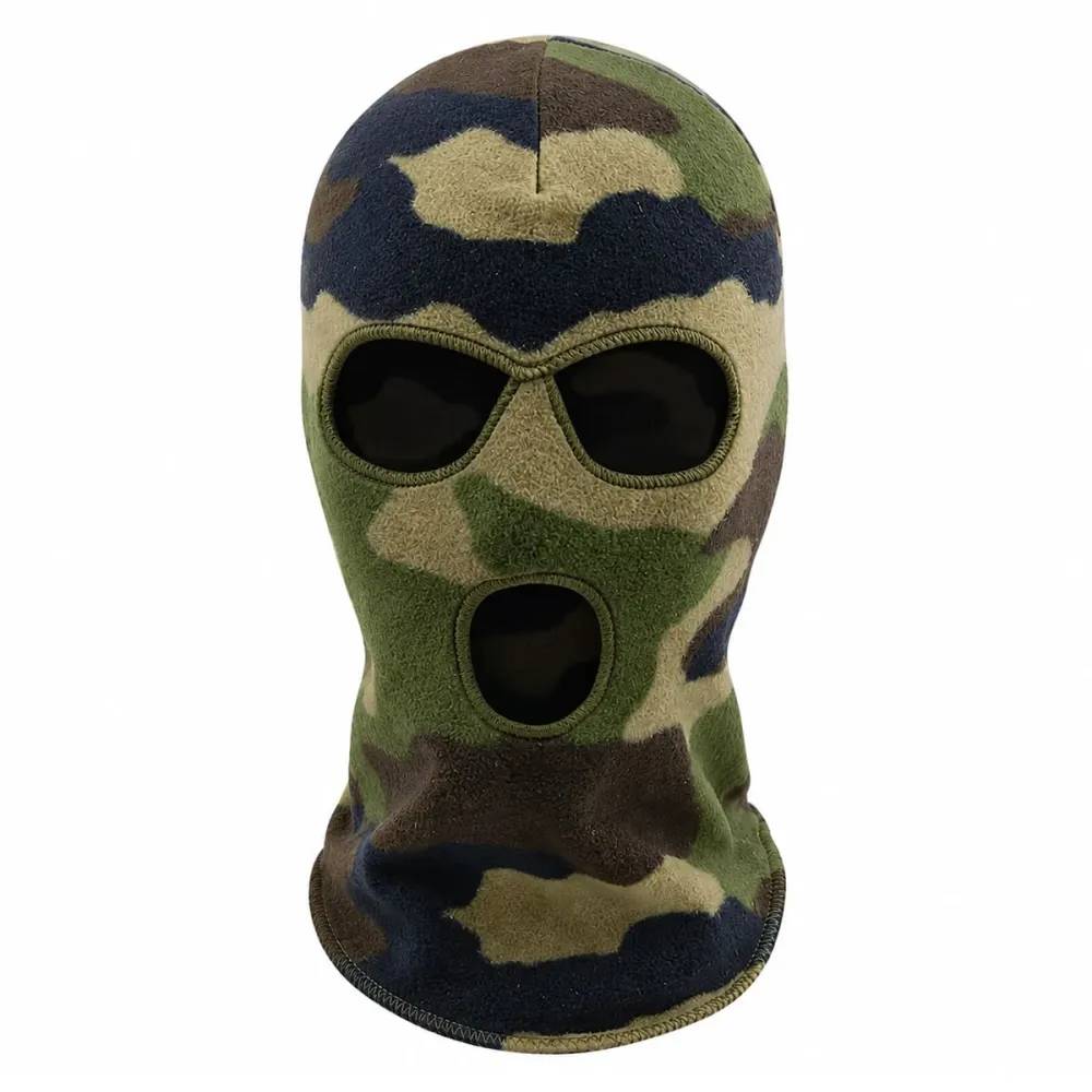 Cagoule confort chaude polyester micro polaire camo CE Percussion Taille - Image 3