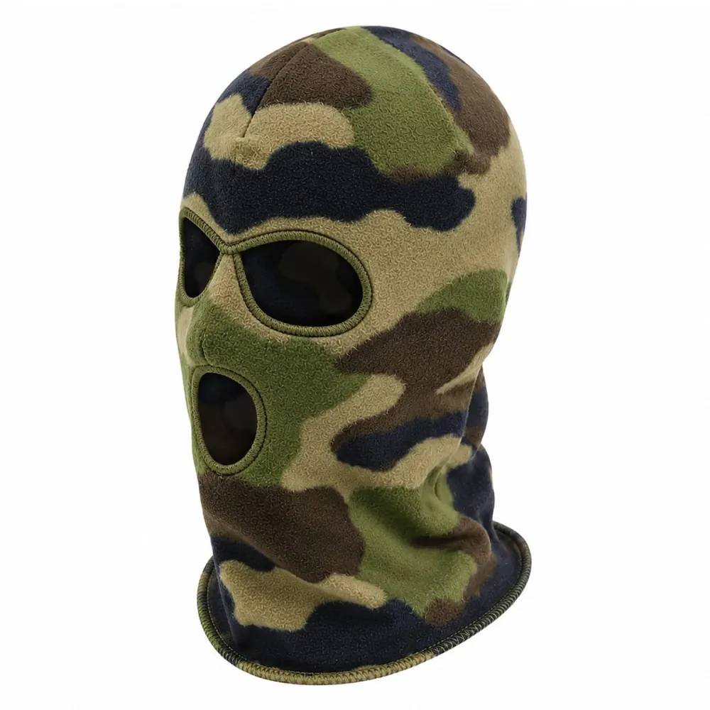 Cagoule confort chaude polyester micro polaire camo CE Percussion Taille - Image 5