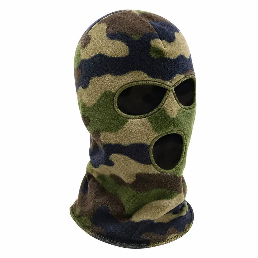 Cagoule confort chaude polyester micro polaire camo CE Percussion Taille - Image 4