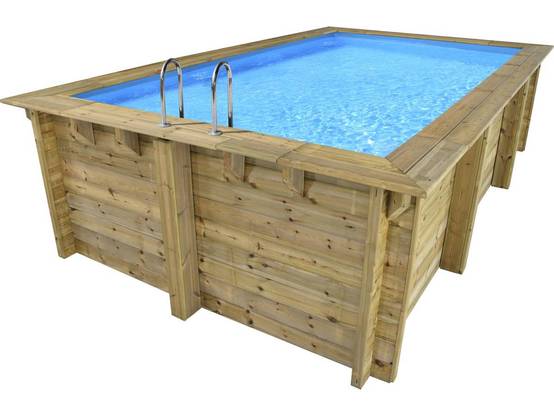 Habitat Et Jardin - Piscine Bois Rectangle " Aruba 140 "- 5.00 X 3.00 X 1.38 M -habitat Et Jardin - Image 2