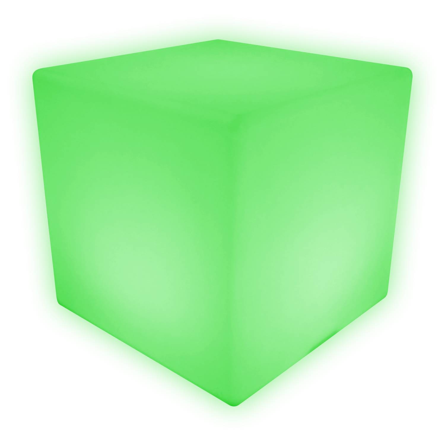 Cube lumineux LED 40cm multicolore NAOS - HAPPY GARDEN - Imagen 5